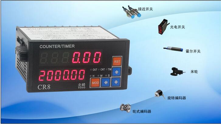 CR數顯工業(yè)計數器接收的幾種脈沖類型