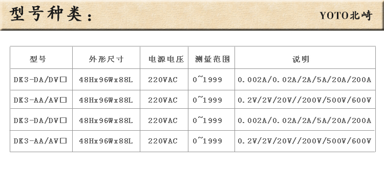 7、DK3電流表電壓表