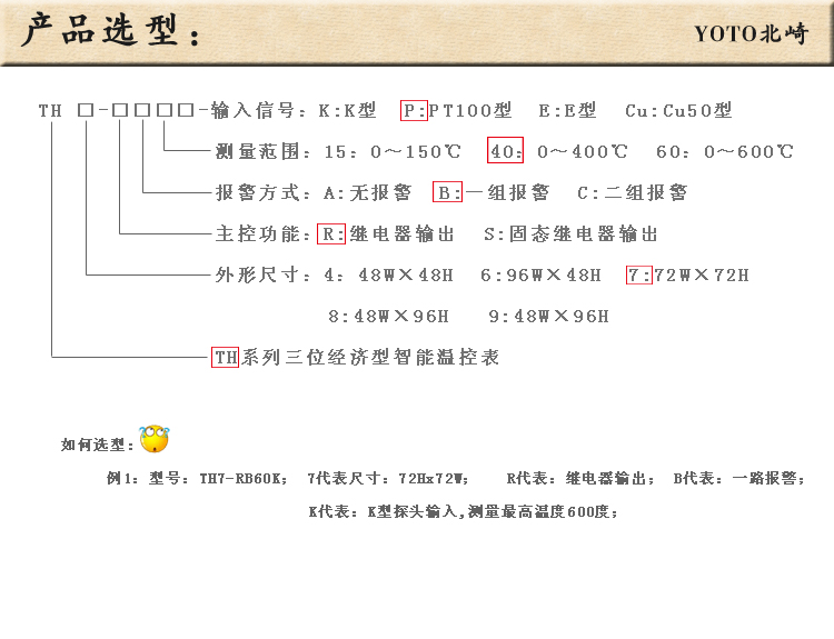 6、TH溫控器/溫控表